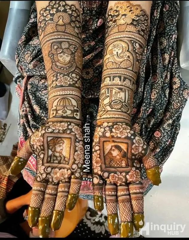 Meena Shah Mehandi And Nails