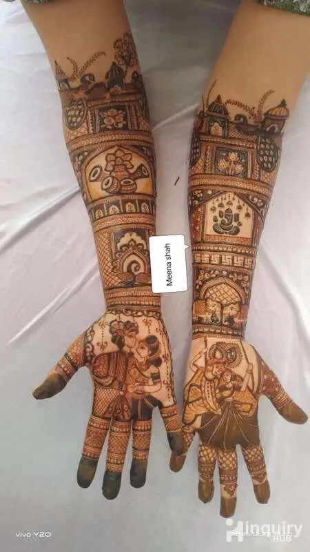 Meena Shah Mehandi And Nails