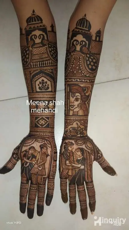 Meena Shah Mehandi And Nails