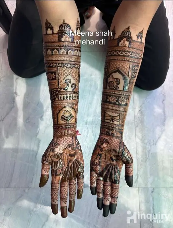 Meena Shah Mehandi And Nails