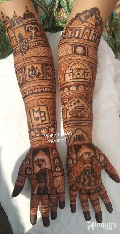 Meena Shah Mehandi And Nails