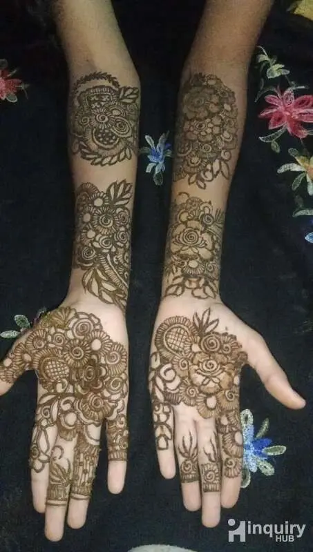 Simran Shaikh Mehndi