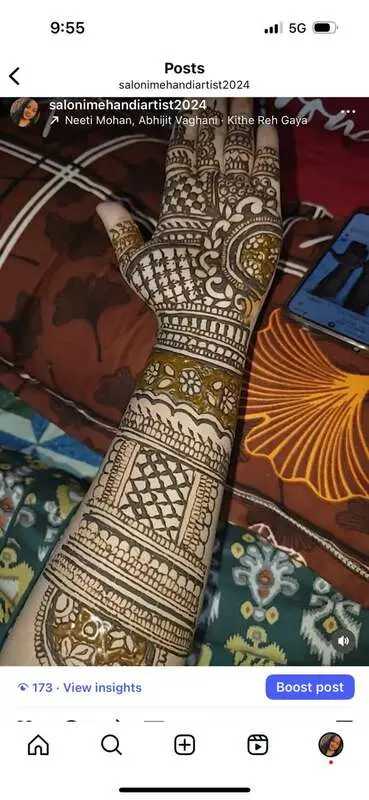 Saloni Mehandi Artist