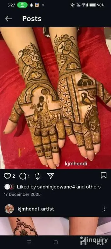 Mehandi Artist Kashish Jiwane