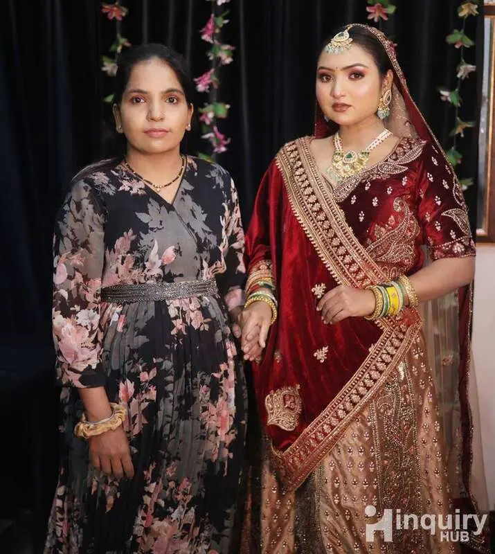 Adhira Mekour And Makeup Artist