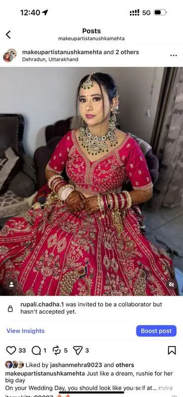 Anushka Mehta Makeup Artist