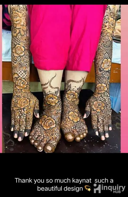 Kaynat Firoz Mehndi Art