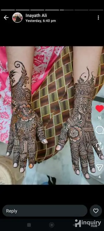 Zainab Fatima Mehndi Artist