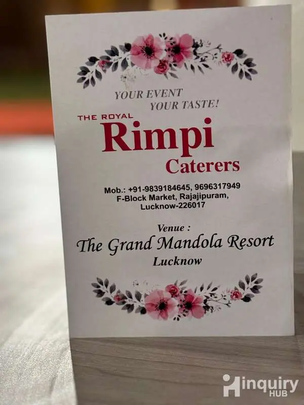The Royal Rimpi Caterers