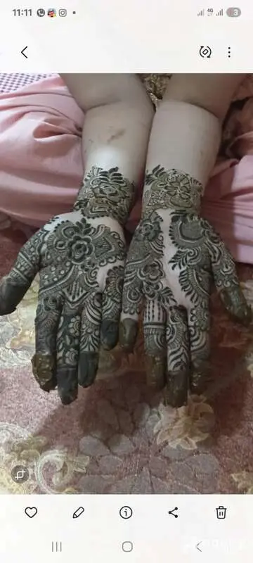 Ruksar Mehendi Art