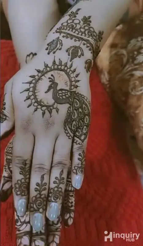 Golden Mehndi By Pooja