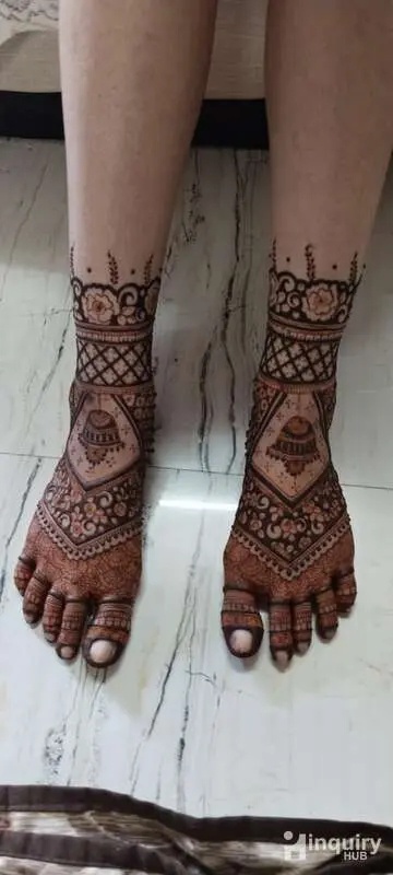 Ujjain Bhavi Mehndi Creation