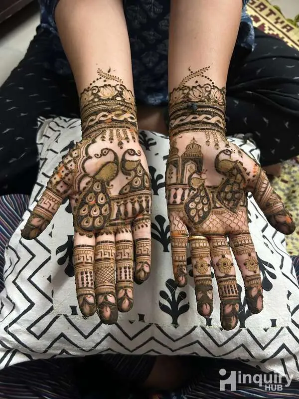 Ujjain Bhavi Mehndi Creation