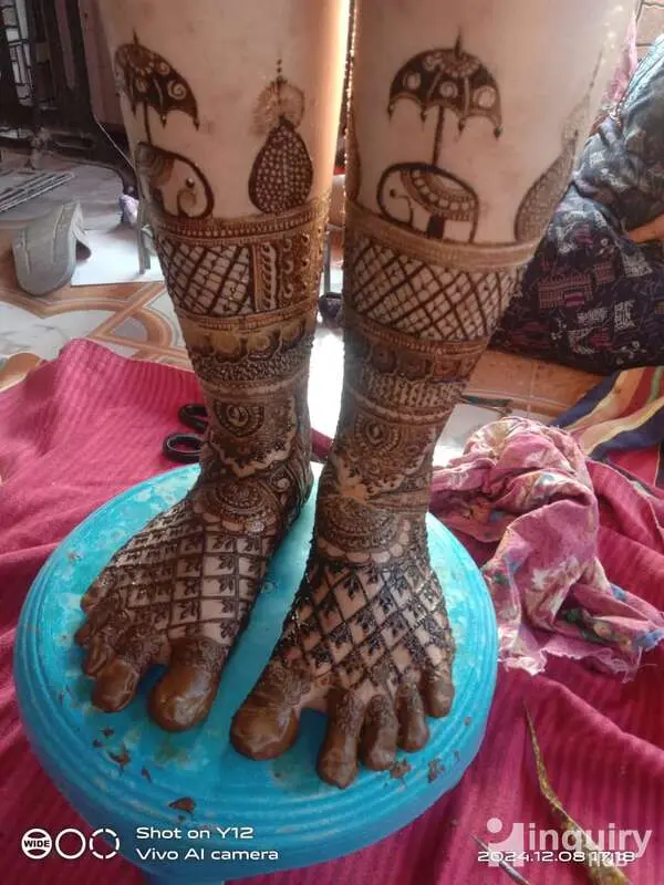 Ankita's Mehndi Artist