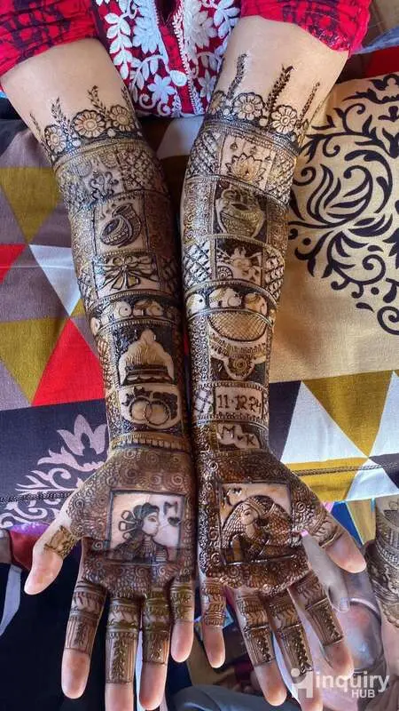 Ankita's Mehndi Artist