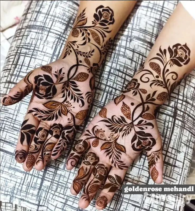 Goldenrose  Mehandi