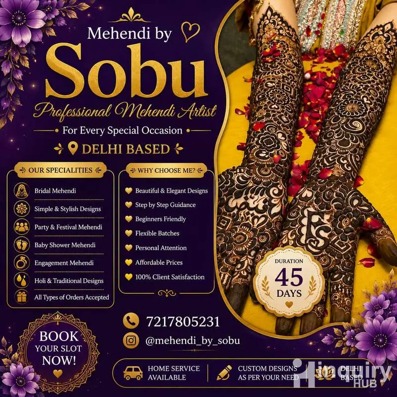 Sobu Mhndi Art